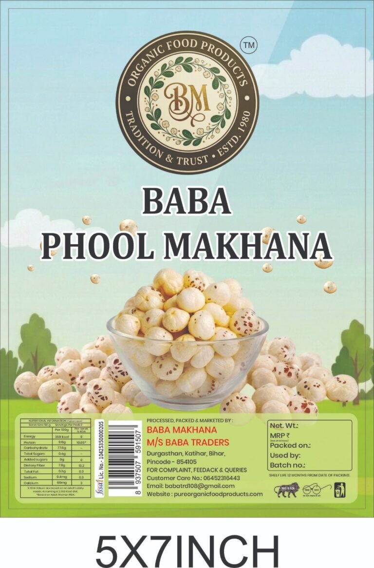 Baba Phool Makhana — Makhana customer product