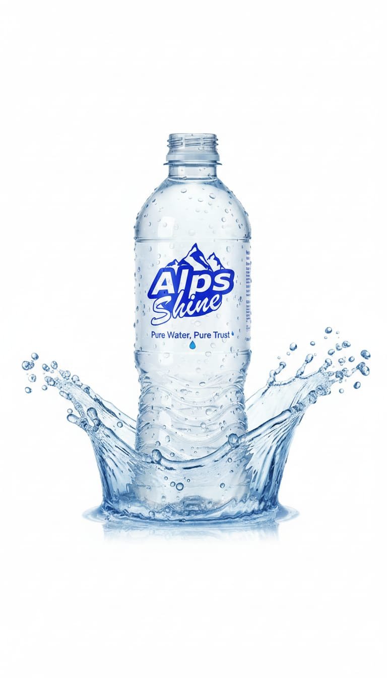 Alps Blue — Packaged water customer product
