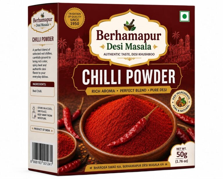 Berhampuri Desi Masala — Chilli powder customer product